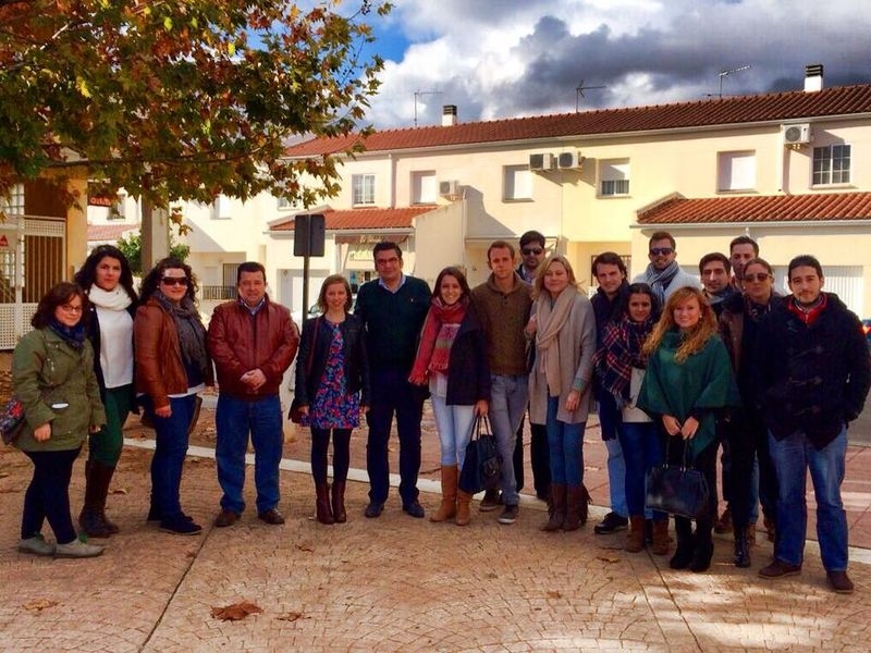 Nuevas Generaciones de la provincia de Badajoz han visitado ya 15 localidades de dentro de su campaña comarcal de encuentros con jóvenes 
