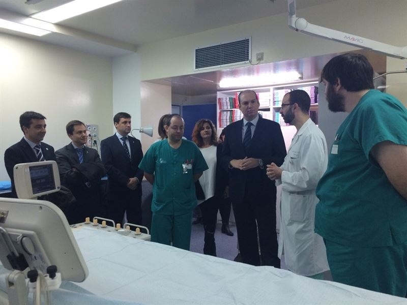 El Hospital de Mérida amplia a Don Benito-Villanueva el servicio de hemodinámica y duplica los cateterismos anuales