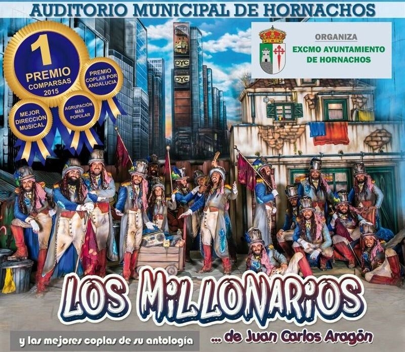 Un espectáculo ofrece en Hornachos las mejores coplas carnavaleras de Juan Carlos Aragón