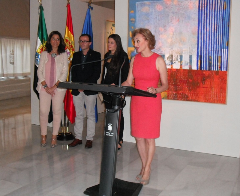 Inaugurada en la Diputación de Badajoz la colección del Premio Eugenio Hermoso 