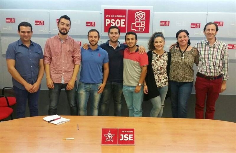 Juventudes Socialistas de Villanueva de la Serena renueva y amplía su Ejecutiva Local