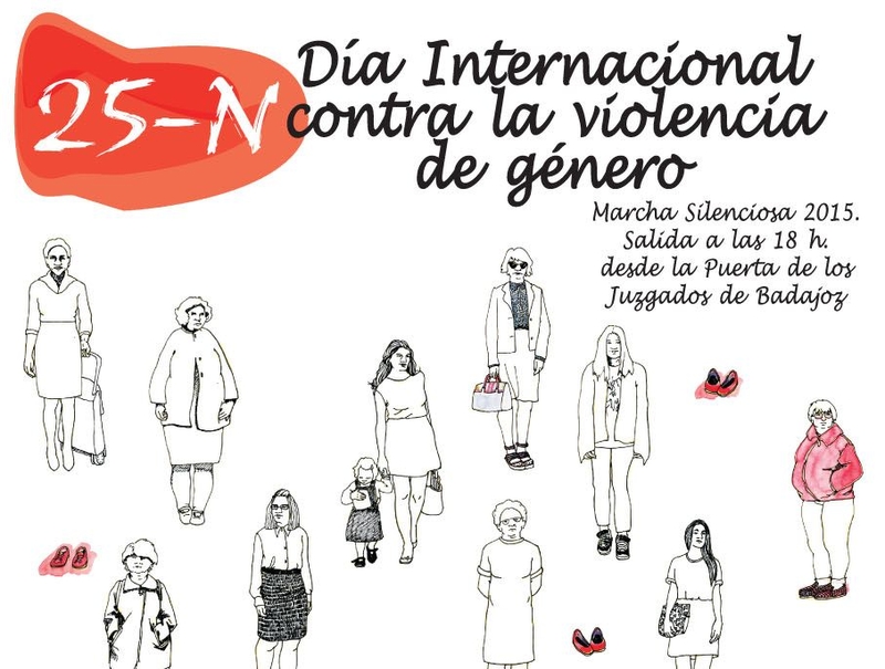 Marcha silenciosa contra la violencia de género