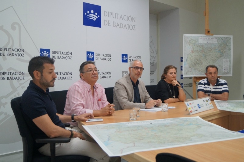 Actualización del mapa de la provincia de Badajoz