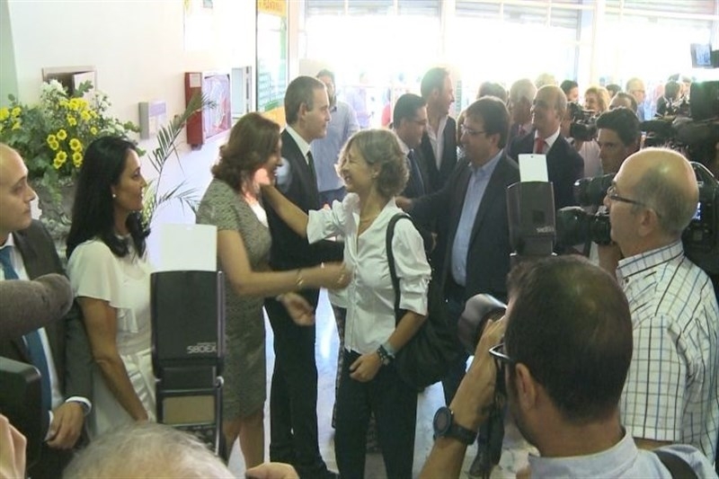 García Tejerina y Fernández Vara destacan la importancia de la Feria Internacional Ganadera de Zafra 