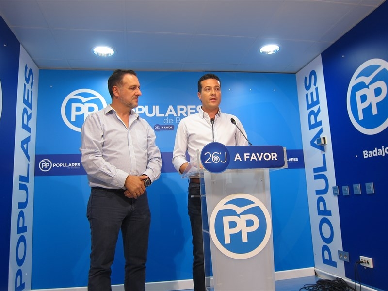El PP de Badajoz tacha de ''persecución política'' el caso del alcalde de Táliga