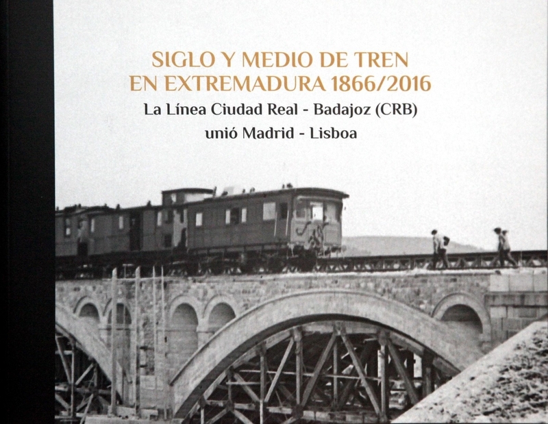 Gallardo reivindica un tren ''digno'' para Extremadura en un libro sobre la historia de este transporte en la región
