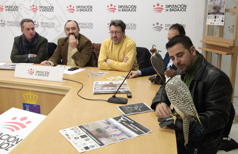 Un total de 25 cetreros nacionales e internacionales participará en Llerena en el Campeonato de Extremadura de Altanería