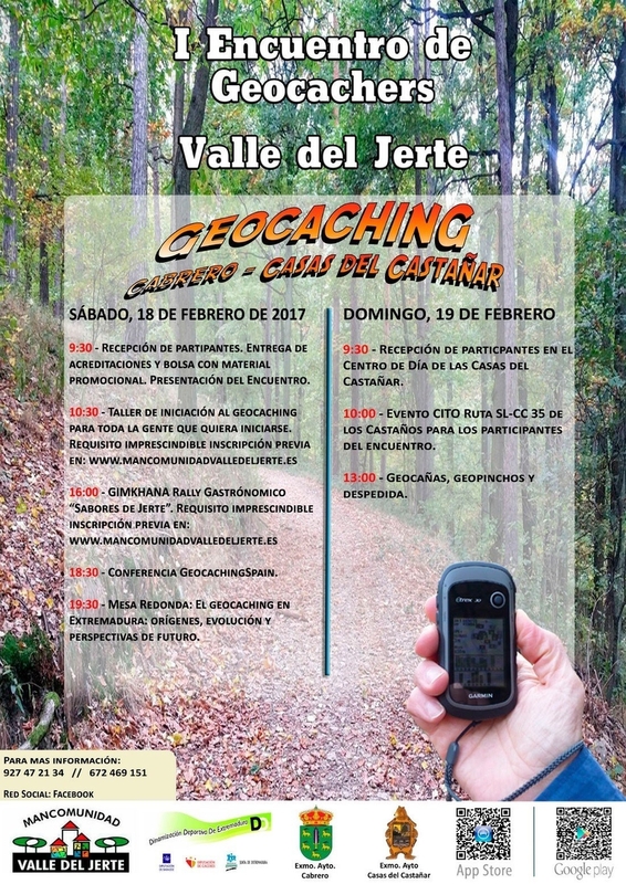 El Valle del Jerte celebrará su primer encuentro 'Geocaching' para resaltar su riqueza natural