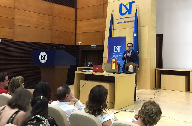 La Universidad de Vest, en Rumanía, entrega sus Premios Felipe Trigo