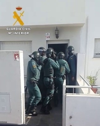 Detenidos los tres integrantes de una organización criminal dedicada al tráfico de drogas en Campiña Sur