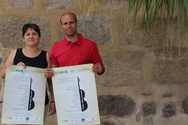 El I campus musical extremeño Música en acción se celebrará del 17 al 23 de julio en Aljucén