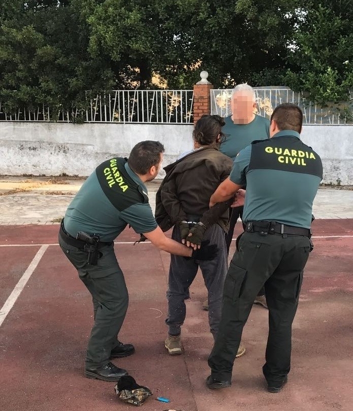 Detenido el varón que agredió a su padre en La Codosera y disparó a otras dos personas en su huida
