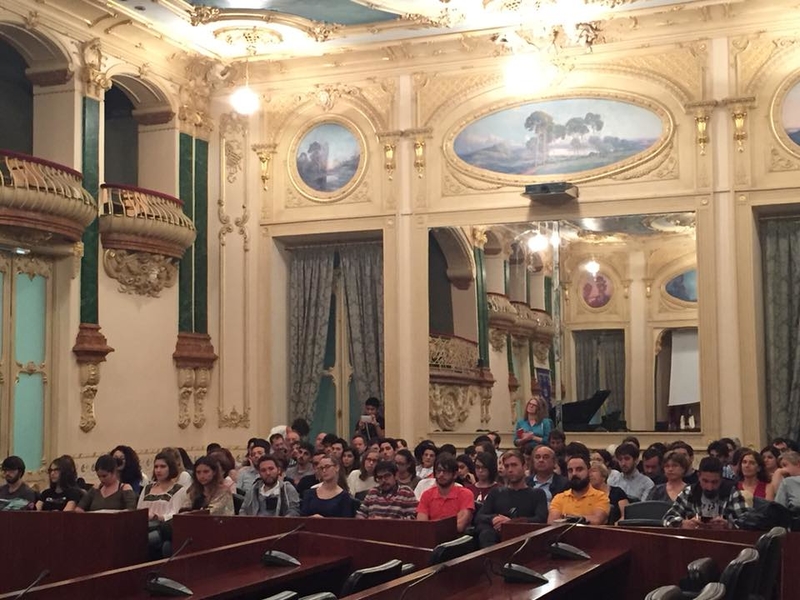 Un acto en el salón noble de la Diputación inauguró el nuevo curso en los conservatorios Profesional y Superior de Badajoz