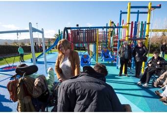La Inclusión y la educación en torno a la naturaleza, claves en el nuevo parque infantil adaptado que estrena El Cuartillo
