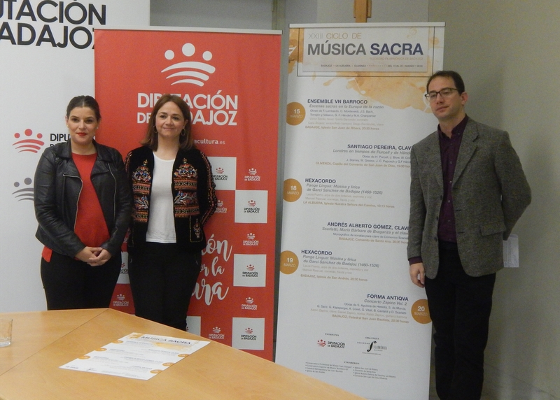 Víctor Sordo, Manuel Pascual y Forma Antiqva actuarán en el XXIII Ciclo de Música Sacra en la provincia de Badajoz