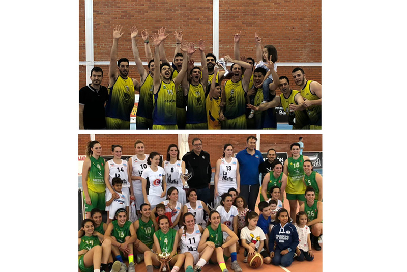 Los cacereños CB Al-Qazeres y ADC Basket, vencedores del XII Trofeo Diputaciones de Cáceres y Badajoz