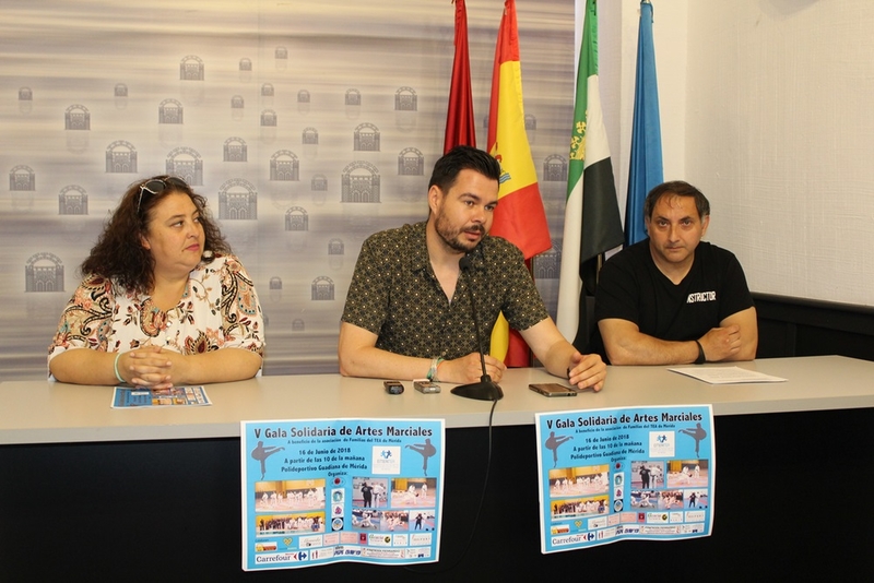 Mérida celebra una gala solidaria de artes marciales a beneficio de Emeritea
