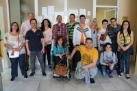 Alumnos del Centro de Formación Icaro Soluciones, SLU de Badajoz, visitan el Archivo Provincial