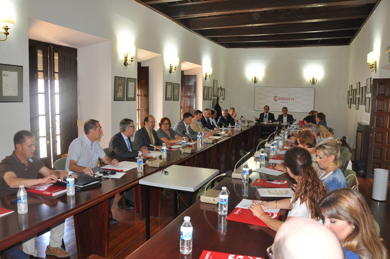Constituido el comité ejecutivo de la Cámara de Comercio de Cáceres