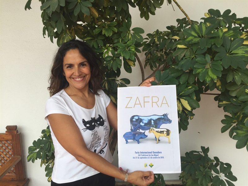 Un cartel de Lola Zoido Trujillo anunciará la Feria Internacional Ganadera y 565 Tradicional de San Miguel de Zafra