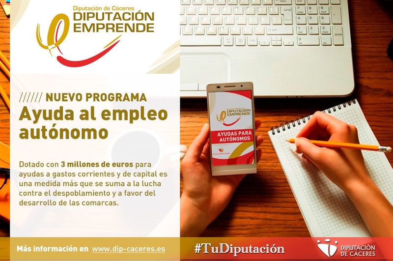 Diputación pone en marcha un nuevo programa de ayuda al empleo autónomo