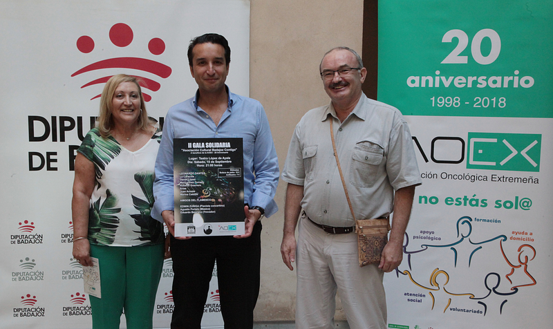 'Badajoz Contigo' organiza una gala benéfica a favor de la Asociación Oncológica Extremeña