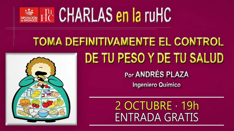Charla-debate sobre el control de peso y la salud en la R.U. Hernán Cortés