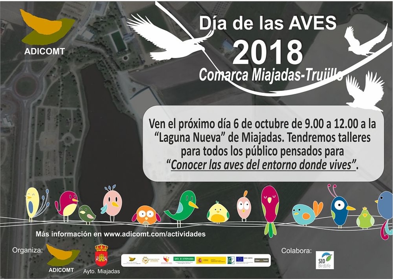 ADICOMT celebra el ''Día de las aves'' en la comarca Miajadas-Trujillo