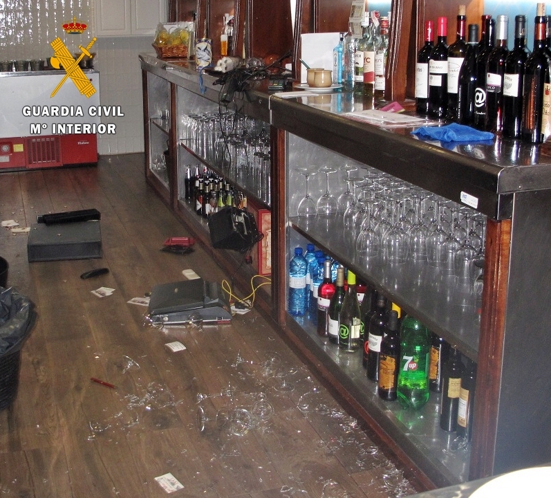 La Guardia Civil detiene al supuesto autor de seis robos en bares y establecimientos comerciales de Zafra