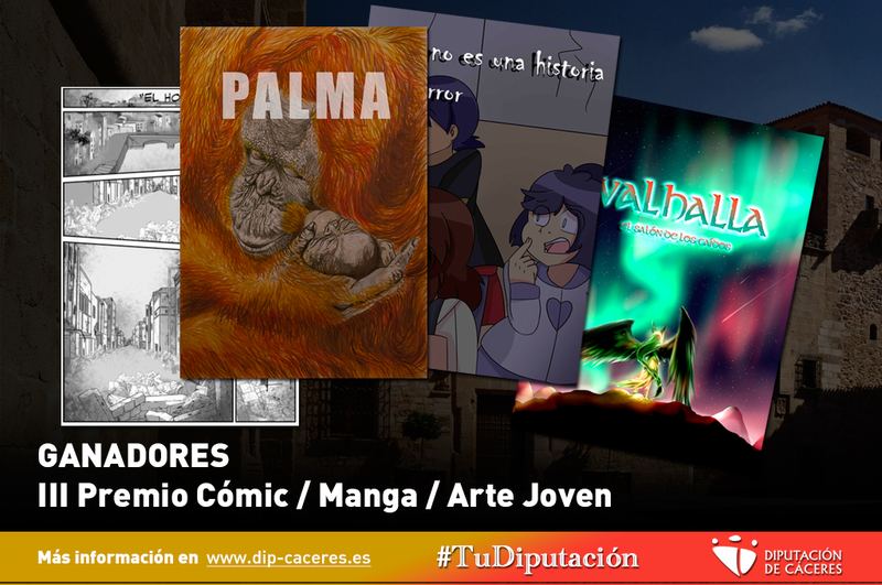 La obra madrileña El horror y la cartagenera Valhalla, ganadoras del III Premio Cómic/Manga/Arte Joven