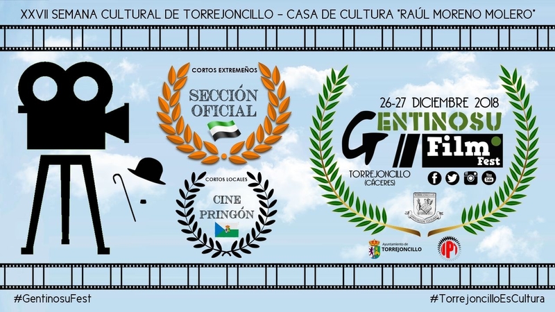 Últimos días para presentar cortometrajes al Gentinosu Film Fest de Torrejoncillo
