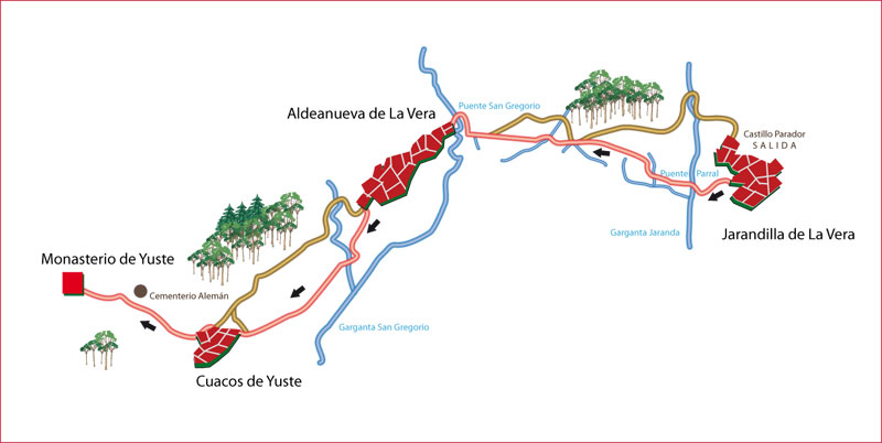 La comarca de La Vera acogerá la XX edición de la Ruta del Emperador 