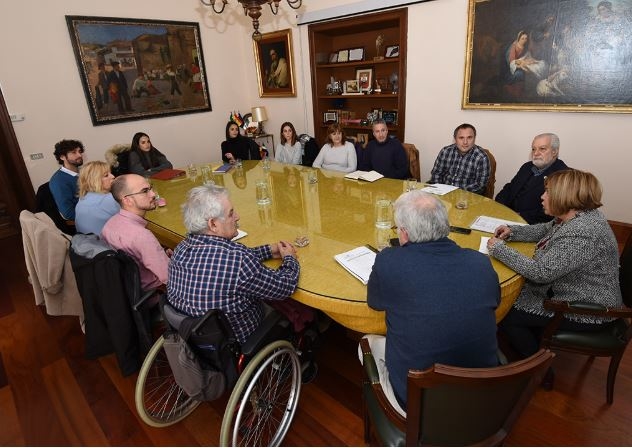 La Diputación vuelve a firmar convenios con asociaciones de personas con discapacidad para el desarrollo del Plan Integra
