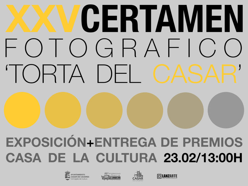 Más de 650 fotografías presentadas al XXV Certamen fotográfico 'Torta del Casar'