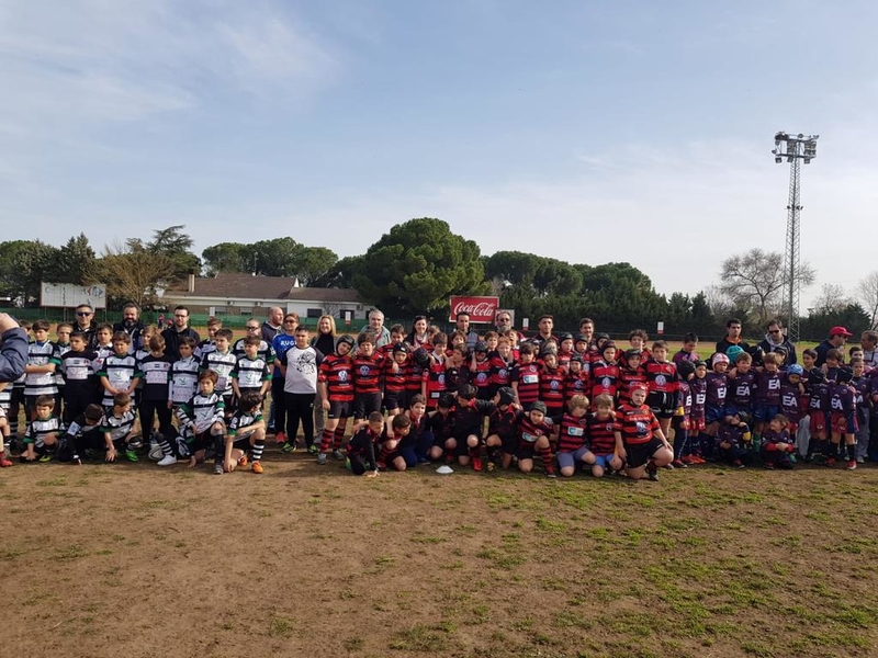 La Granadilla acogió la Convivencia internacional de Rugby