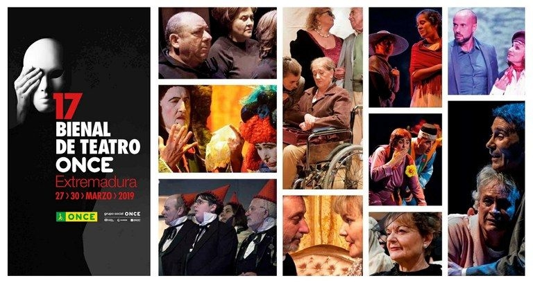 Presentación de la 17 Bienal de Teatro ONCE en el teatro López de Ayala