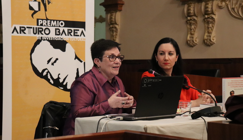 Hortensia Méndez presenta el Premio Arturo Barea 2017