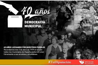 40 años de Democracia municipal, 40 años luchando por nuestros pueblos