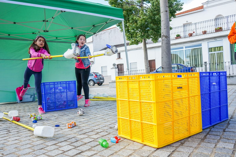 Guareña acoge la tercera edición de las Olimpiadas del Reciclaje de Promedio