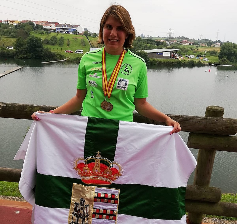 Dos de oros para Elena Ayuso en el Campeonato de España de Avilés