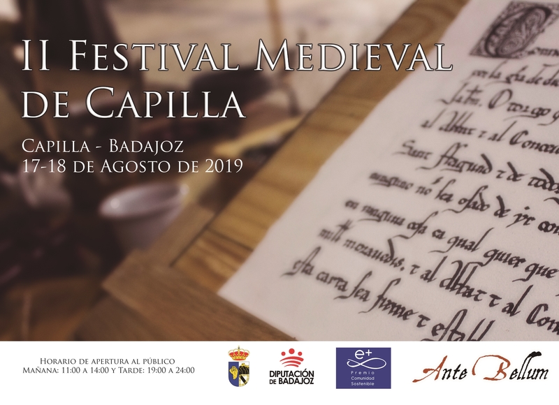Capilla celebra su II Festival Medieval volcado en la promoción de su patrimonio monumental e histórico