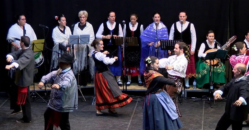 Presencia portuguesa en el Festival de Folklore Cardinche de Cabeza del Buey