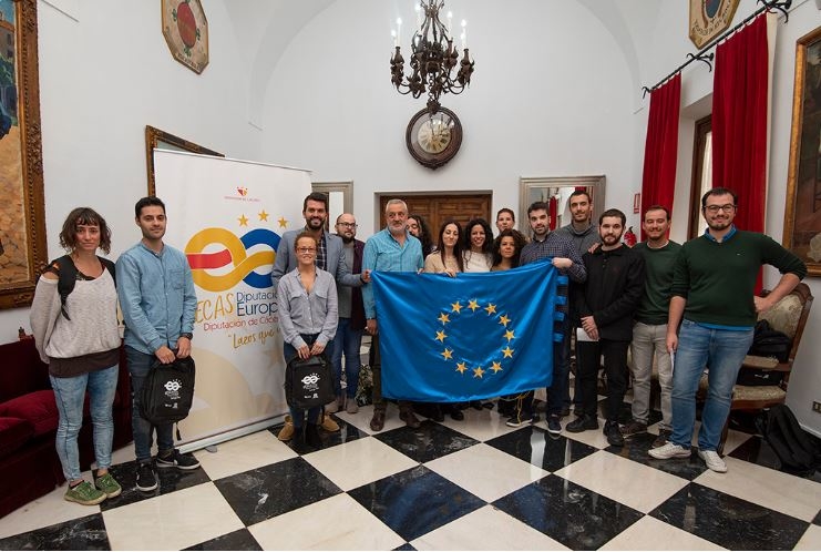 Quince jóvenes viajarán a Bruselas con las primeras becas del programa Diputación Europa