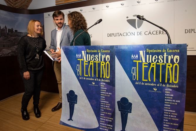 El teatro profesional llega a 19 localidad dentro del ciclo de la Diputación 'Nuestro teatro'