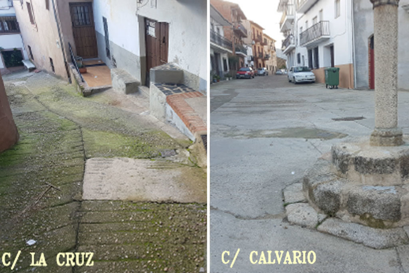 En marcha las obras del Plan Activa para la reparación de la calle La Cruz de Guadalupe