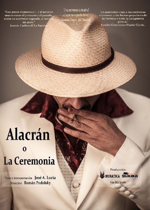 Teatro en la R.U Hernán Cortés con ''Alacrán o la ceremonia'' de José A. Lucía