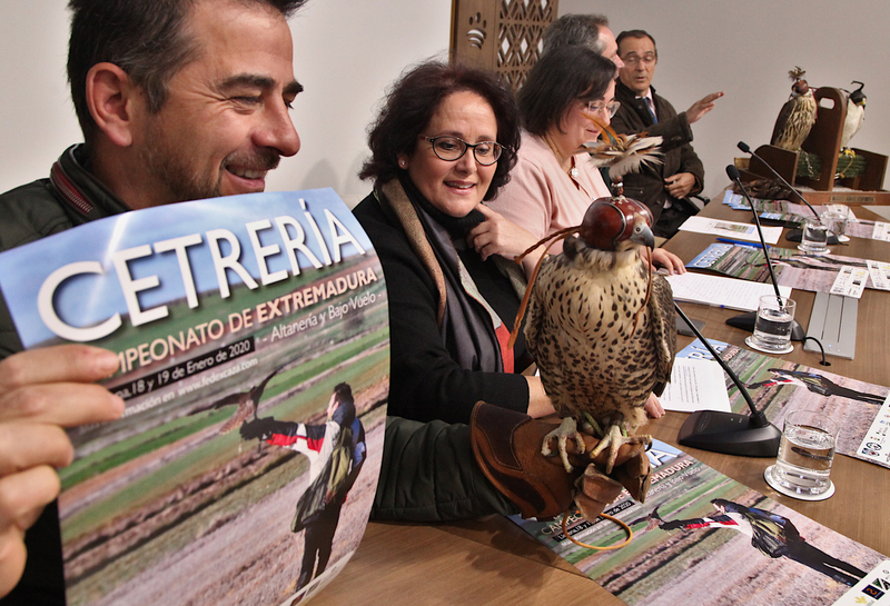 Llerena acoge por sexto año consecutivo el Campeonato de Extremadura de Cetrería