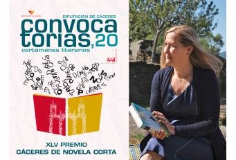 La escritora Luz Gabás será la presidenta del jurado del Premio Cáceres de Novela Corta de la Diputación