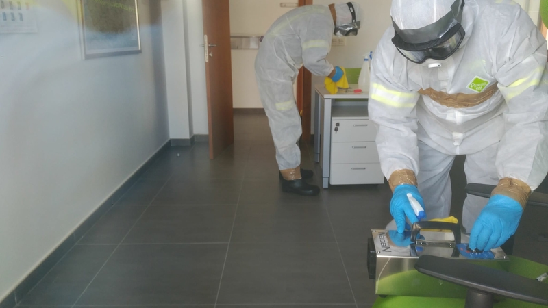 El CPEI crea un grupo especial de limpieza y desinfección