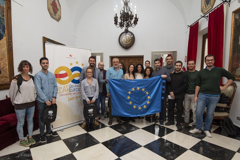 Abierta la convocatoria para la realización de estancias profesionales en empresas del Programa Diputación Europa